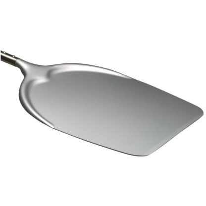 Pizza peel steel handle